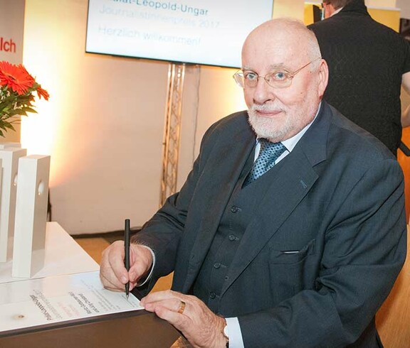 Prof. Roland Machatschke, Sprecher der Jury