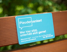 Plauderbankerl St. Elisabeth Platz