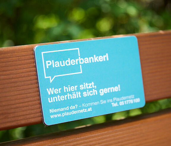 Plauderbankerl St. Elisabeth Platz