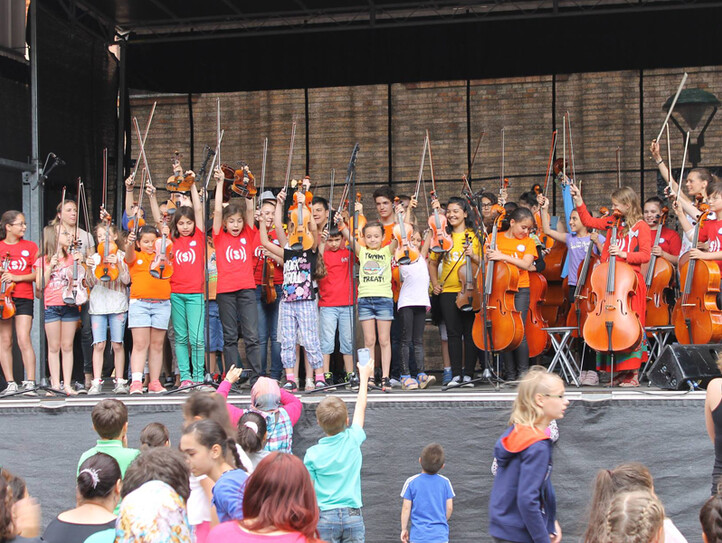 Der Chor superar beim Konzert